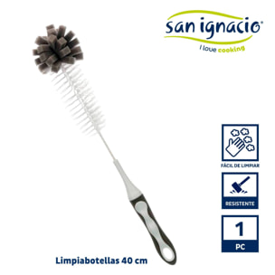 Limpiabotellas mango silicona gris colección kinvara