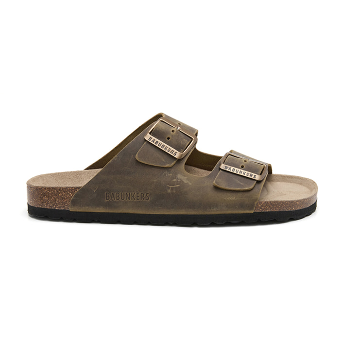 SANDALIA BABUNKERS CAQUI