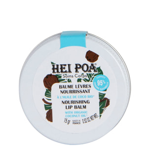 Baume Lèvres Nourrissant - à l'Huile de Coco Bio 15 g