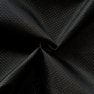 Tissu antidérapant motif pois en relief - Noir