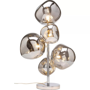 Lampe Burbuja 65cm chromée Kare Design