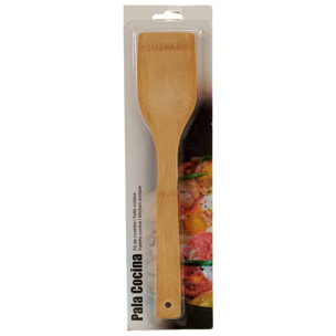 Pala cocina bambu plana 30cm colección kinvara