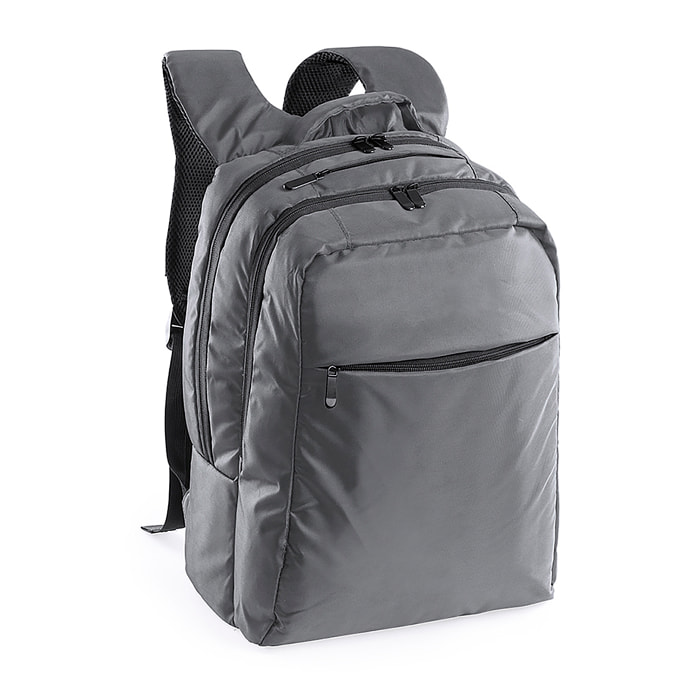 Zaino con tasca imbottita per laptop da 15". Nylon 600D