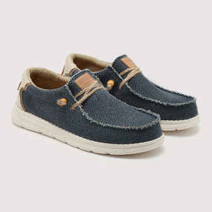 Mocasines Casual Azul - Suprema