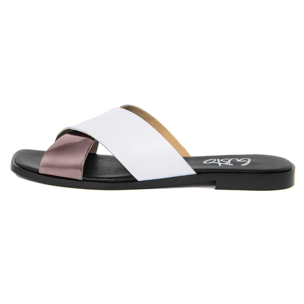 Sandalo flat Donna colore Bianco