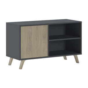 Mueble TV Wind 100 Gris Antracita - Puccini
