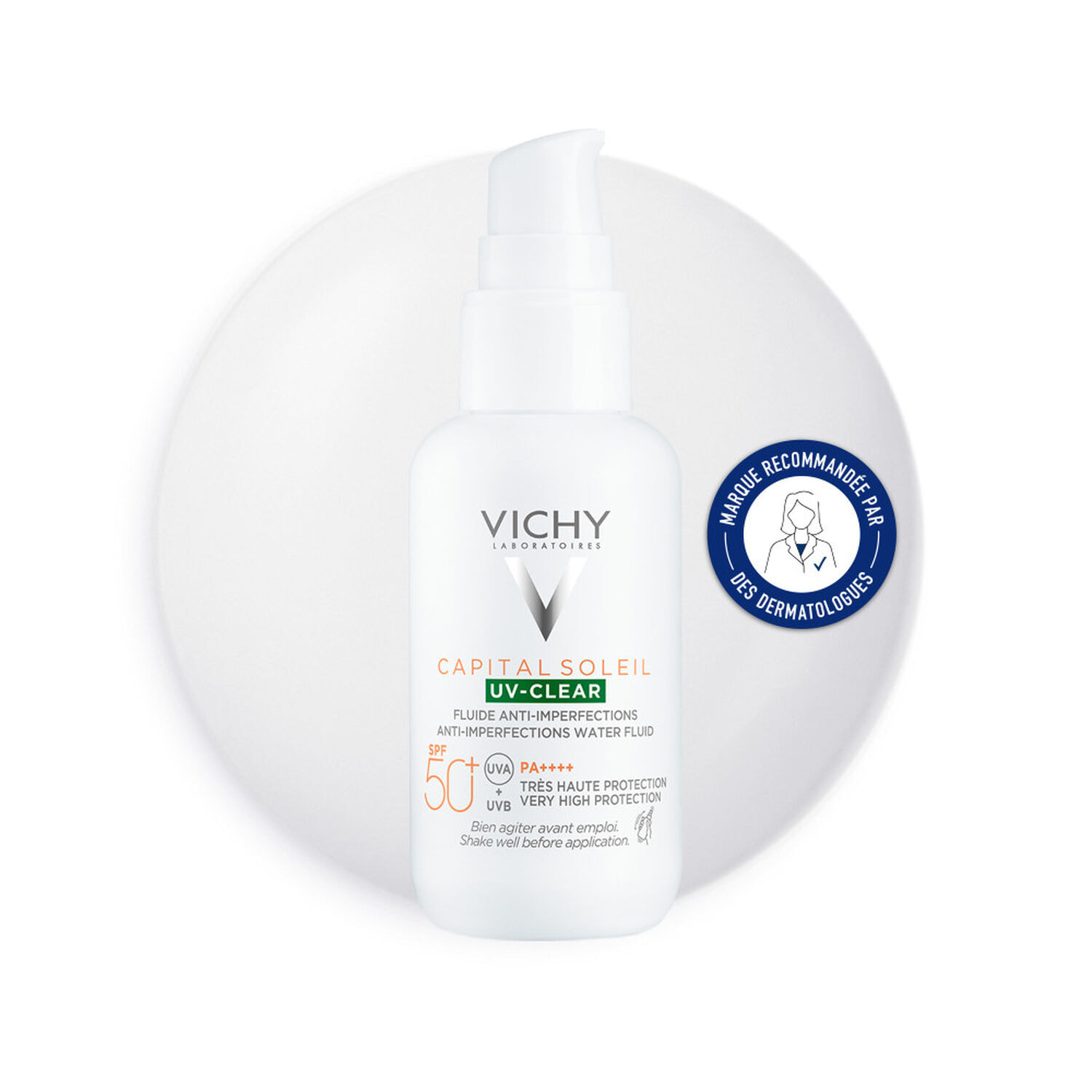 Capital Soleil UV-Clear SPF50+ - Fluide Anti-Imperfections 40 ml