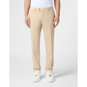 PHILIPP PLEIN Joy Fit Trousers Pinstripe Tennis