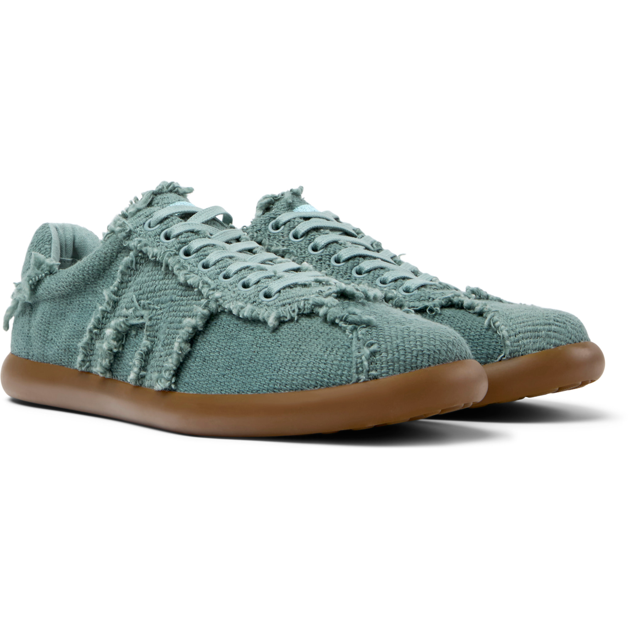 Zapatillas - CAMPER Pelotas Soller - Verde - Tejido natural