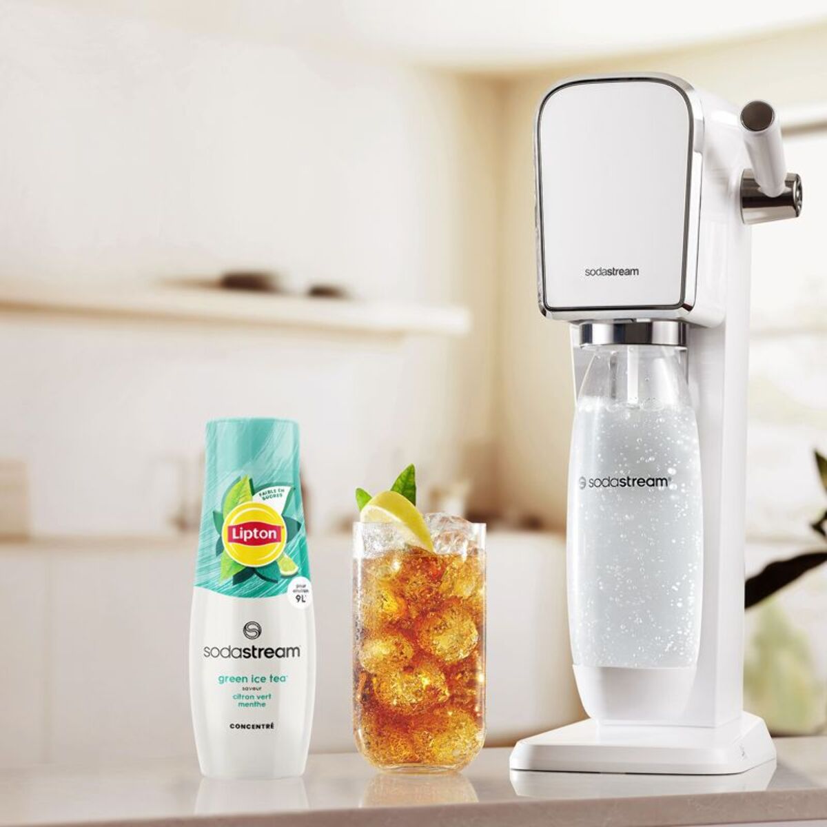 Concentré SODASTREAM lipton ice tea ment