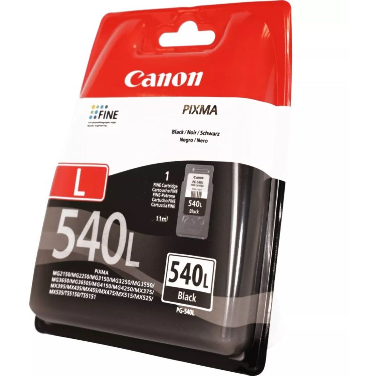 Cartouche d'encre CANON Originale PG-540L Noire Longue Durée - 5223B005