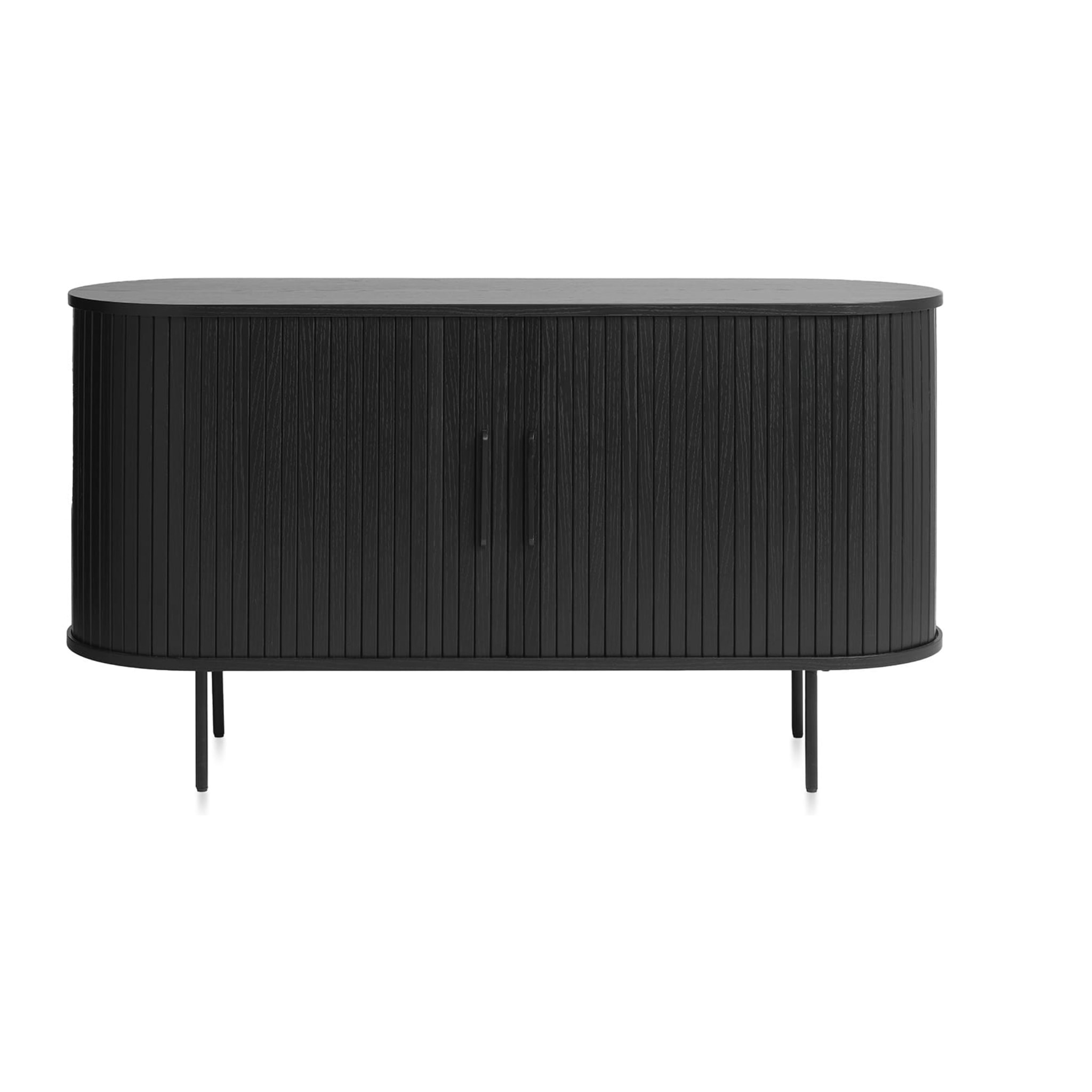 Buffet bois noir alba 140x45cm