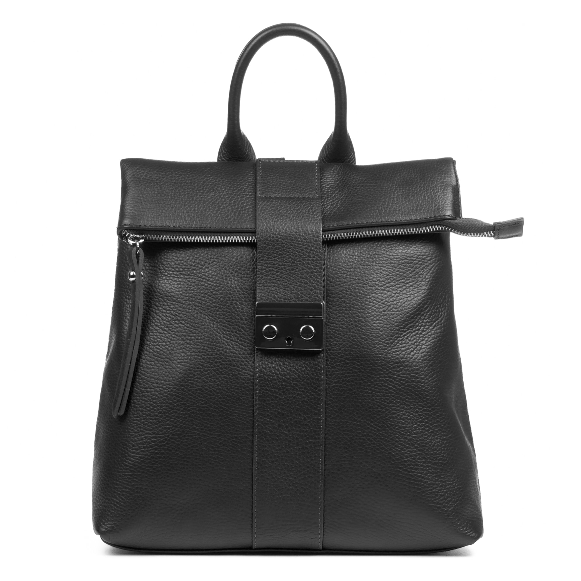 Foca Zaino Donna.Pelle autentica Dollaro