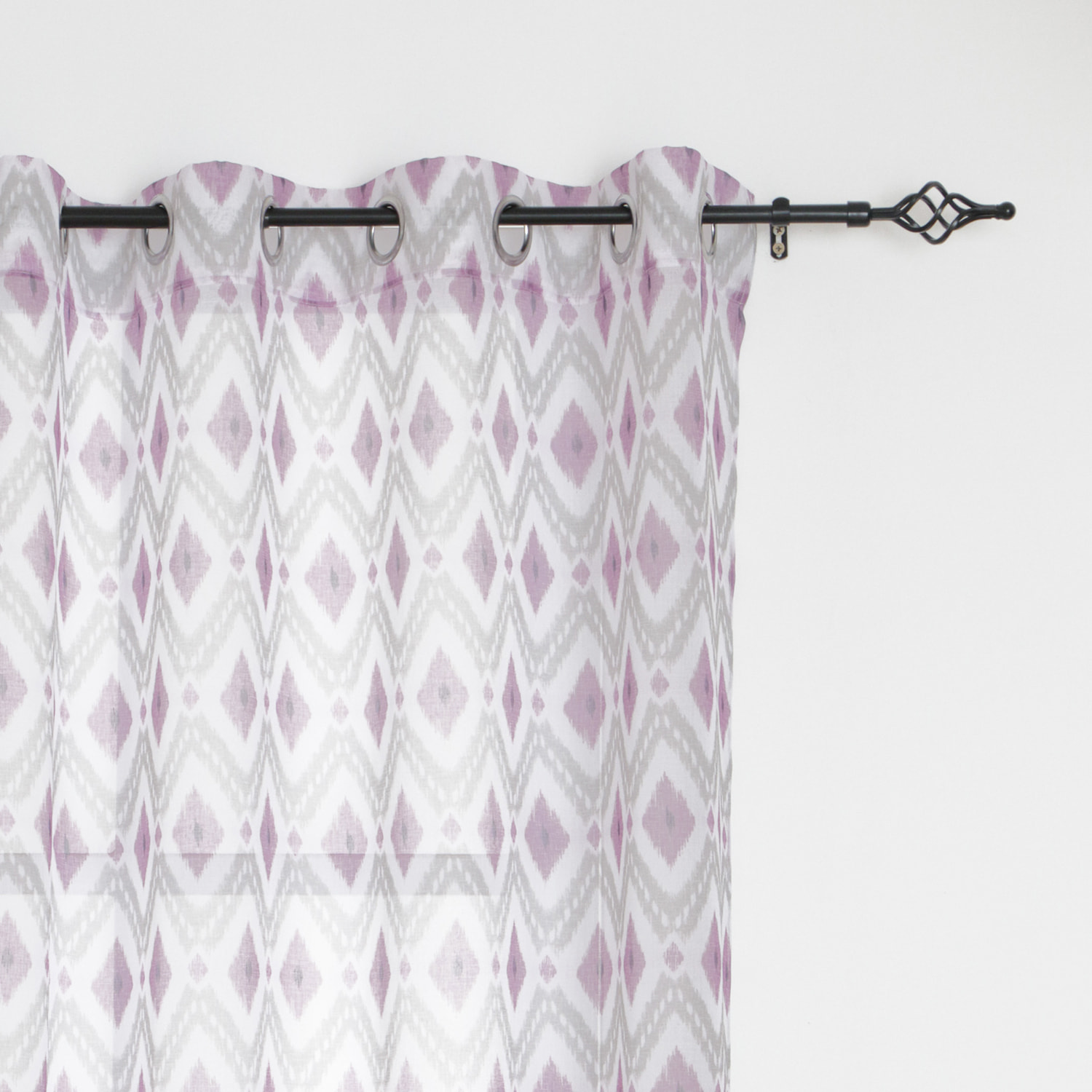 Tenda traslucida con stampa 140x260 cm.