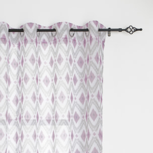 Tenda traslucida con stampa 140x260 cm.