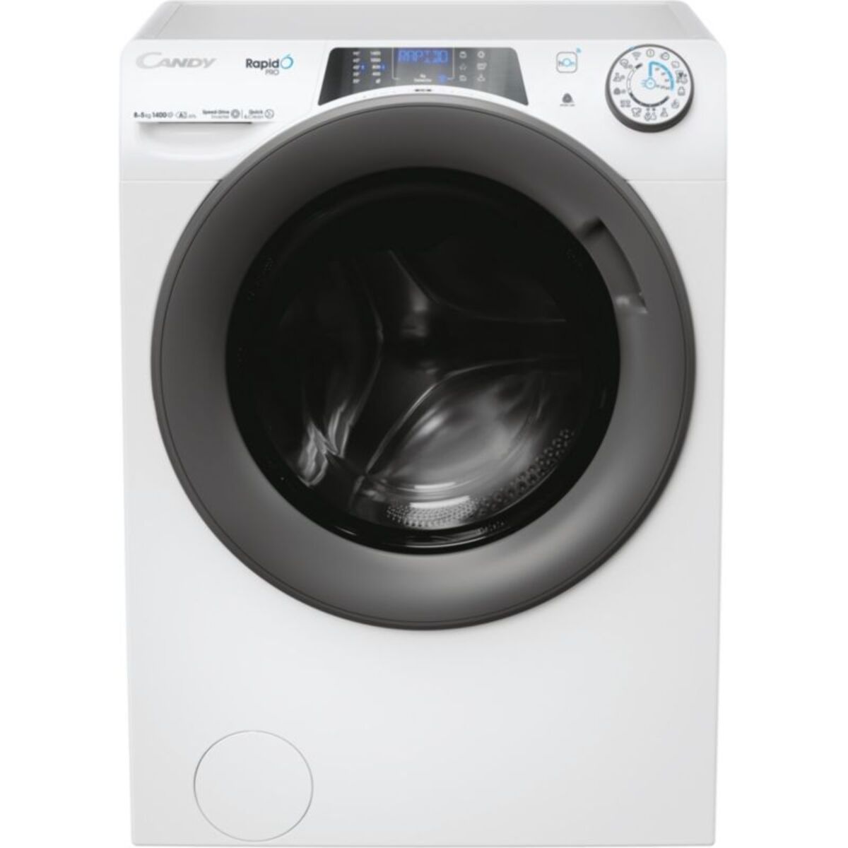Lave linge séchant hublot CANDY RPW4856BWMR9/1-S