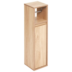 Dérouleur salle de bain Abana bois clair