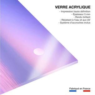 Tableau animaux Morning Flamingo Tableau plexiglas