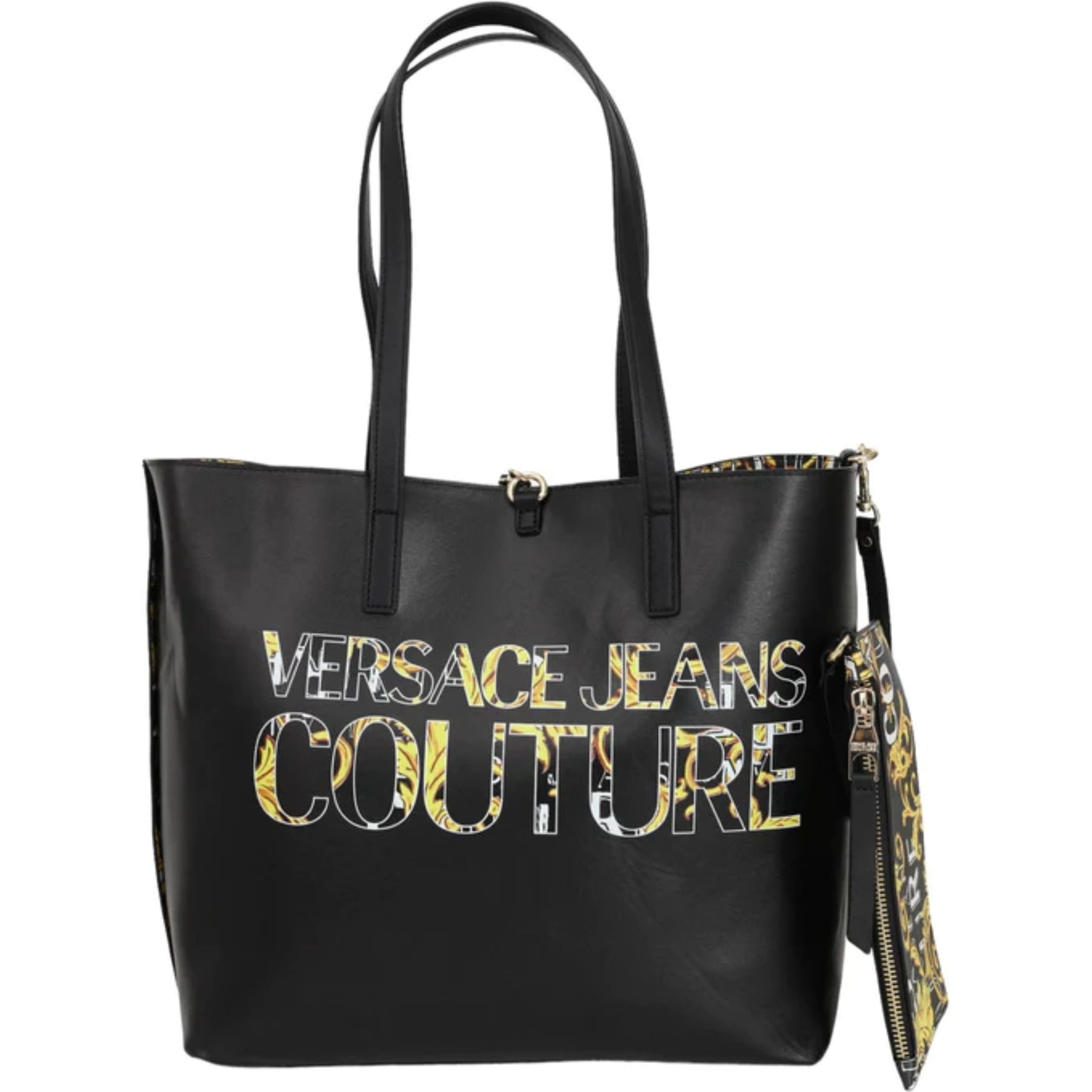 Versace Jeans Couture logo-print borsa tote
