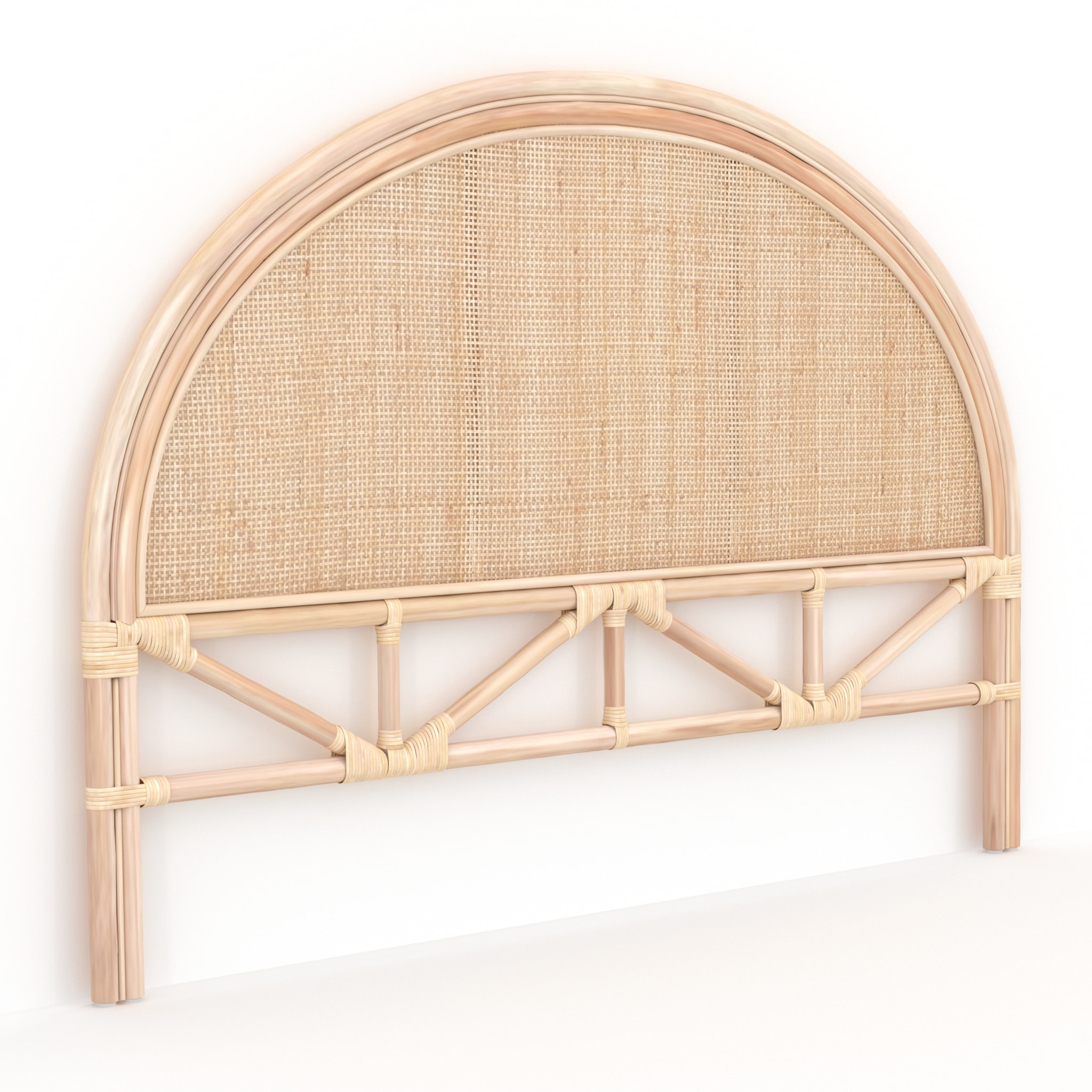 Tête de lit en rotin naturel 140 cm - Madya