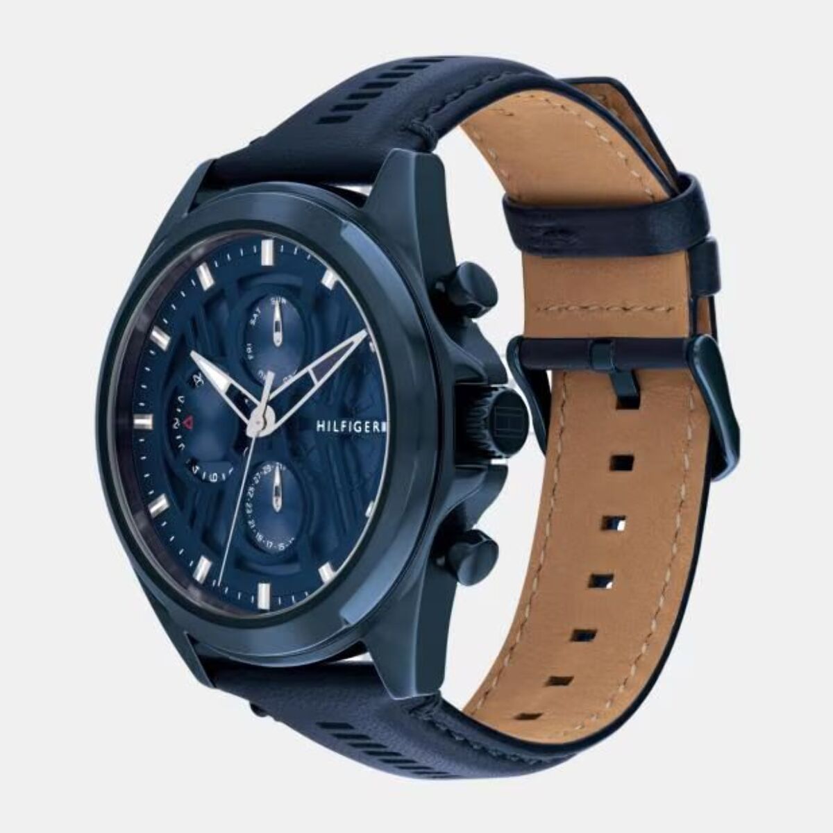 Reloj Tommy Hilfiger 1710655 Hombre Analogico Cuarzo con Correa de Cuero