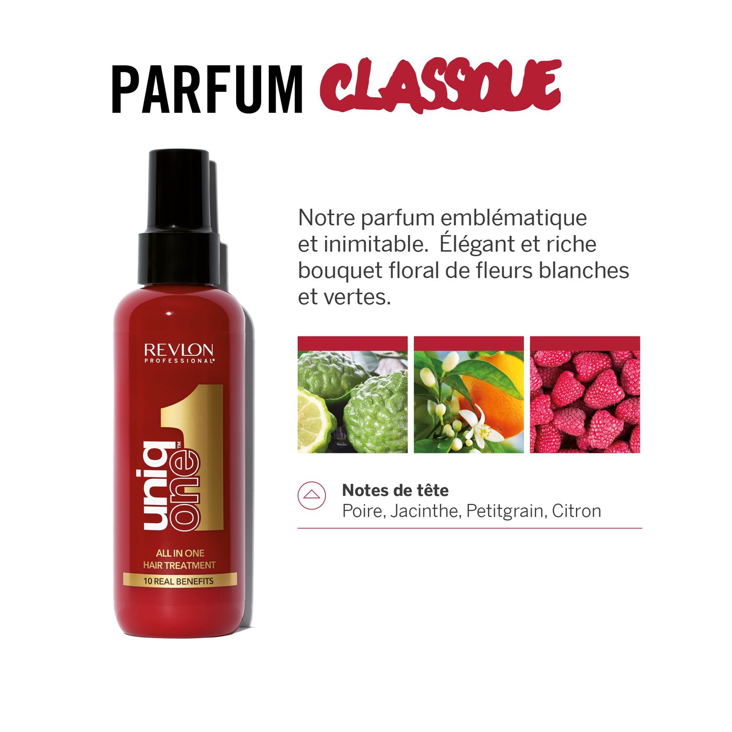 UNIQONE™ - Shampooing et Après-Shampoing 10 Bienfaits Rouge Classique