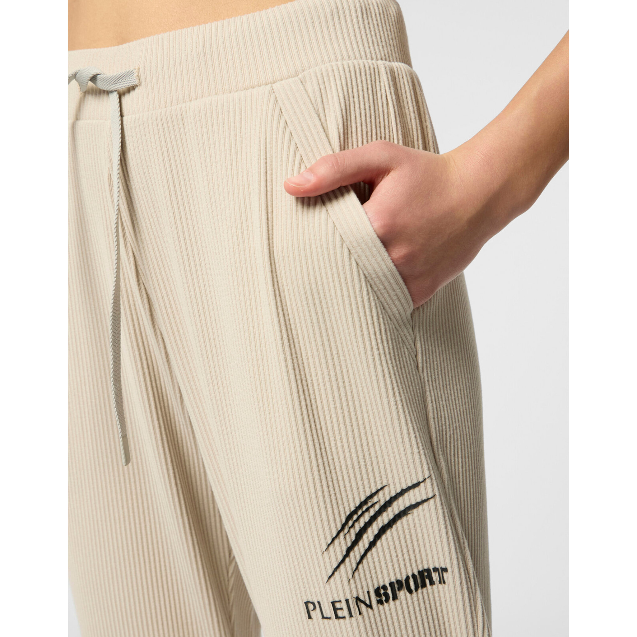 PLEIN SPORT Ribbed Joggers Scratch