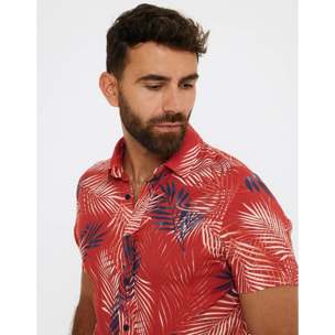 Camisa Manga Corta Tropical - Levin