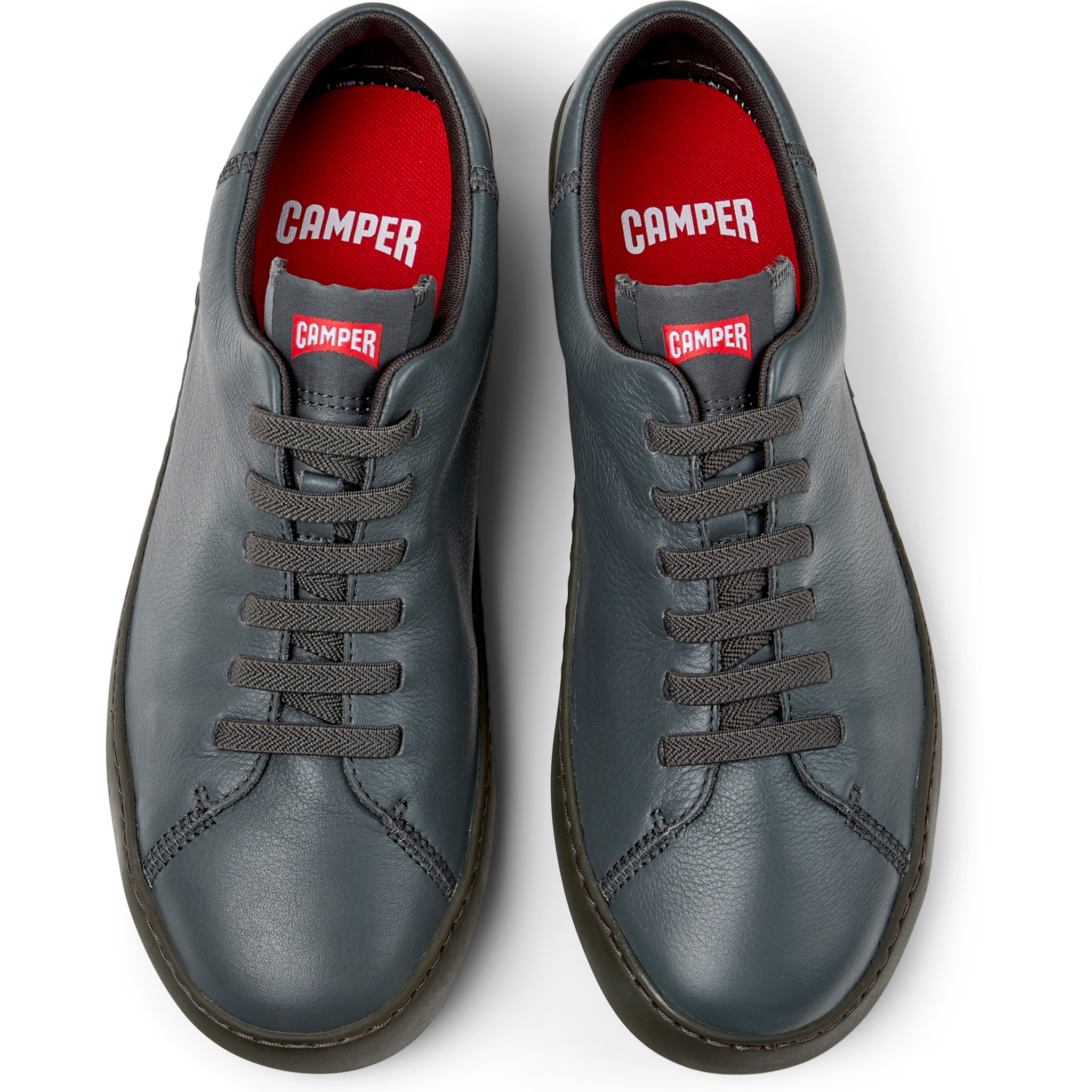 Zapatillas - CAMPER Peu Touring - Gris - Cuero liso