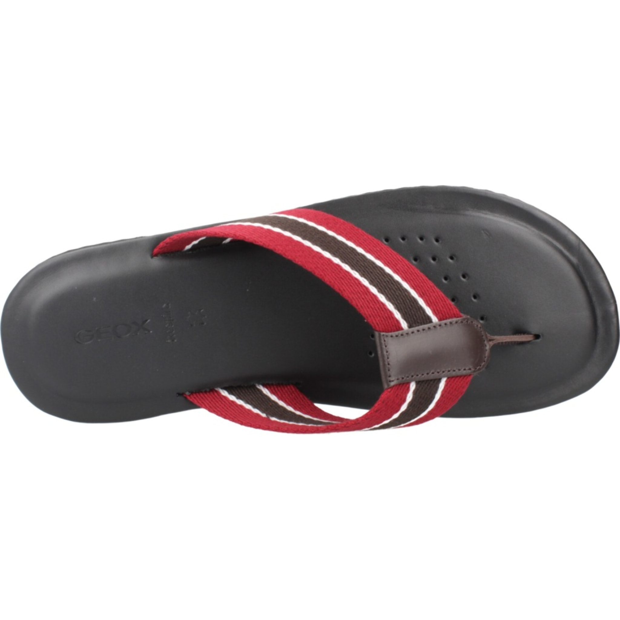 Chanclas Hombre de la marca GEOX  modelo U ERICE ROJO