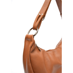 Borsa a tracolla Anna Luchini Cammello