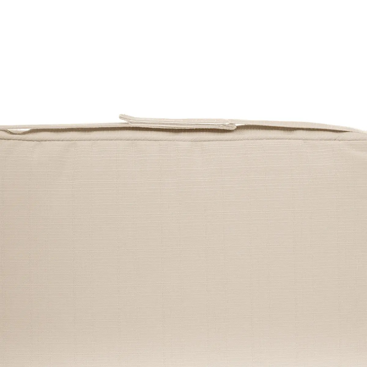 Galette de chaise à scratch "Korai" blé 40x40x4cm en polyester