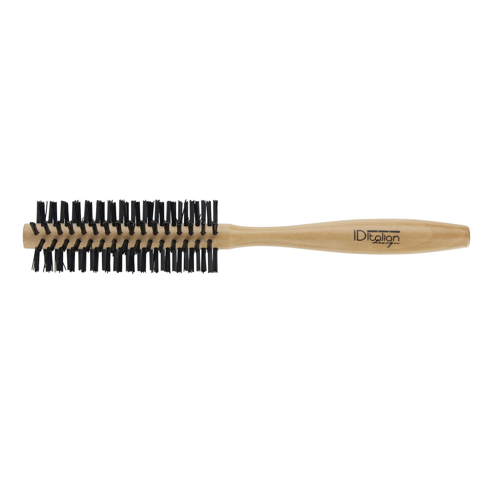 Brosse à cheveux ronde en bois - 13 mm