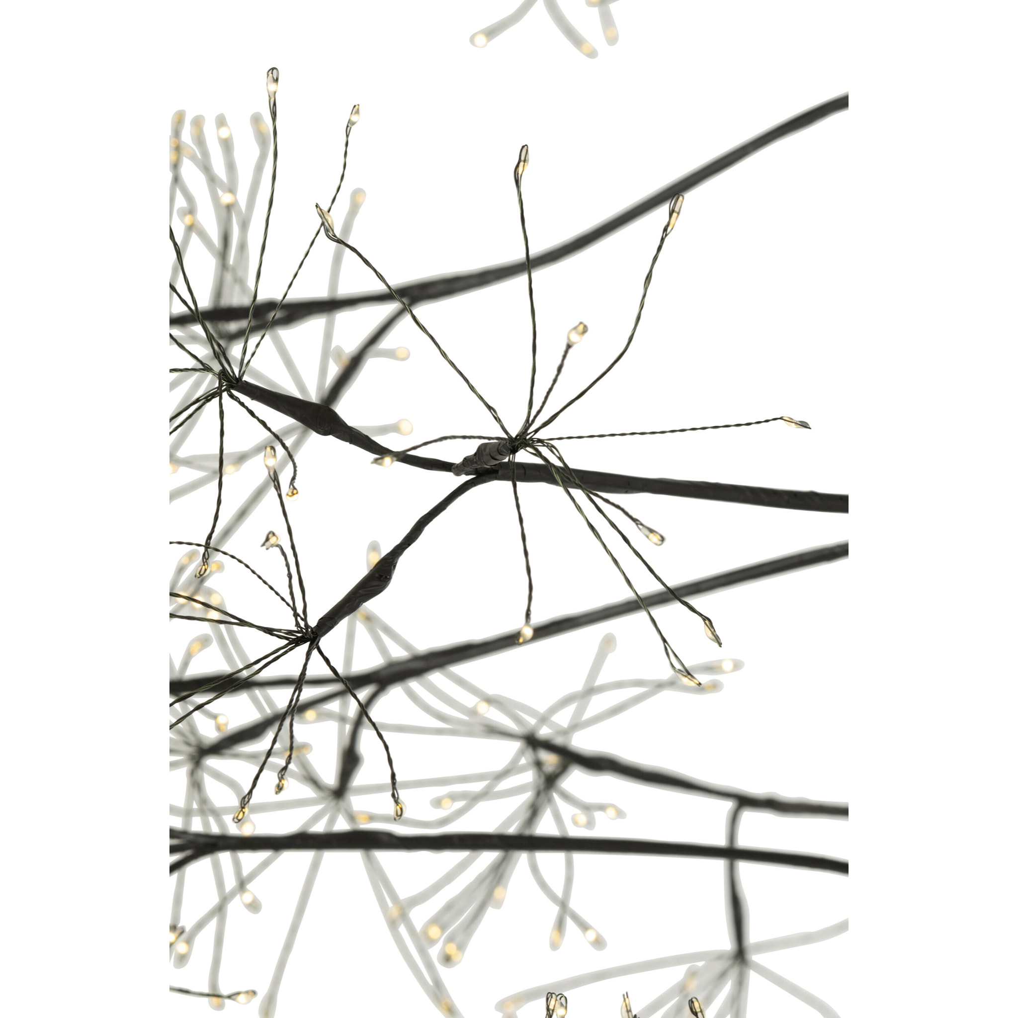 J-Line décoration Arbre 3000 Led - métal - noir - large - LED