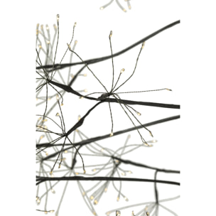 J-Line décoration Arbre 3000 Led - métal - noir - large - LED