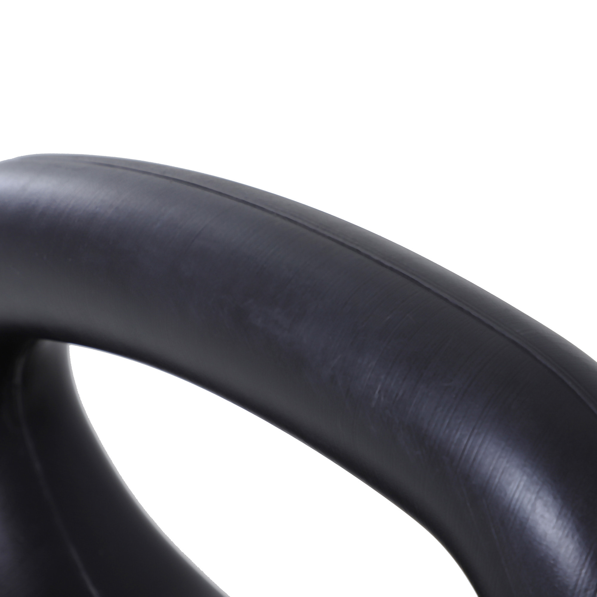 Kettlebell 12 Kg - haltère boule - poignée ergonomique - PVC noir
