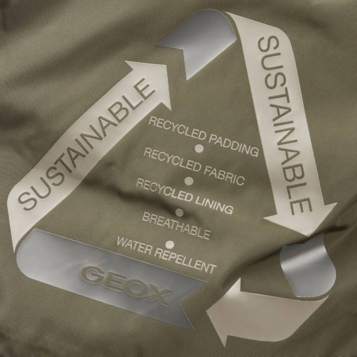 Abrigos Hombre de la marca GEOX  modelo M HILSTONE PARKA VERDE