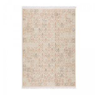 Tapis salon et chambre tissé en coton motif oriental PIMO