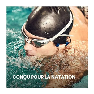 Casque SHOKZ OpenSwim Bleu