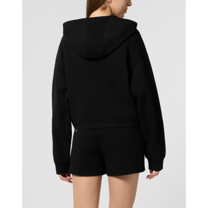 PLEIN SPORT Zip Hoodie Icon Scratch