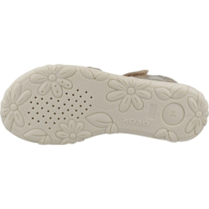 Sandalias Niña de la marca GEOX  modelo J SANDAL HAITI ORO