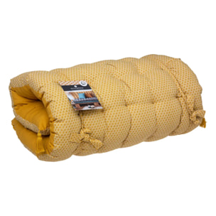 Matelas de sol "Otto" jaune moutarde 60x120cm