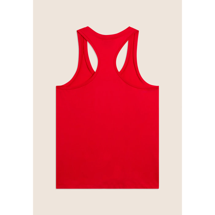 Canotta sportiva con retro a vogatore