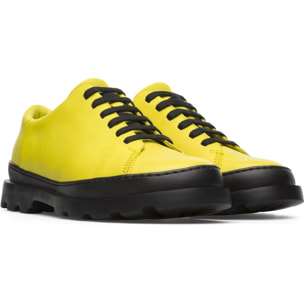 CAMPER Brutus - Zapatos de cordones Mujer Amarillo