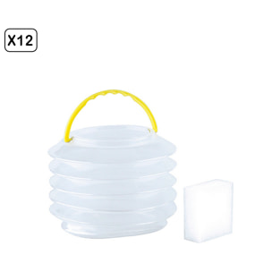 Pack 12 Uds. LIMPIA PINCELES PLEGABLE