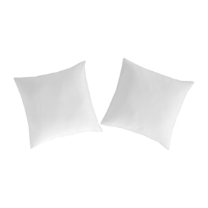 2 Fundas de almohada 100% algodón percal PURE. Disponible en varios tamaños y colores.