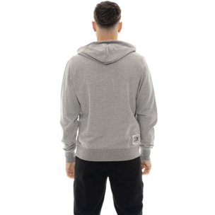 Tuta da uomo in cotone non garzato con cappuccio Leone Boxing legend