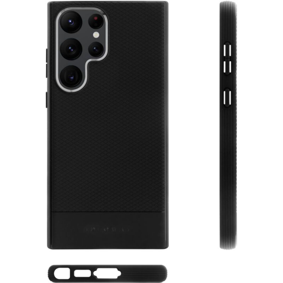 Coque ADEQWAT Samsung S23 Ultra Souple - Noir