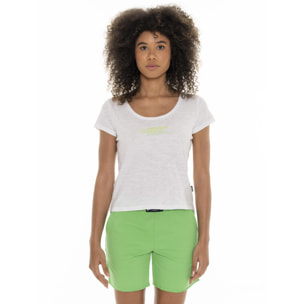 Camiseta corta de mujer Silence Work