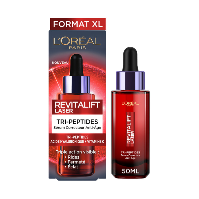 L'Oréal Paris Revitalift Laser Sérum Correcteur Anti-Âge Tri-Peptides 50ml